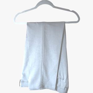 KENNETH COLE REACTION Men’s Flat Front Trousers, Light Gray, 34x29, Immaculate!